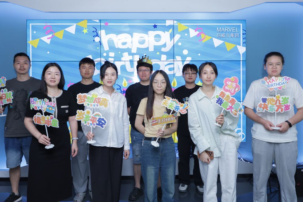 瑪威爾員工5月生日會｜一歲一禮，歲歲歡喜！